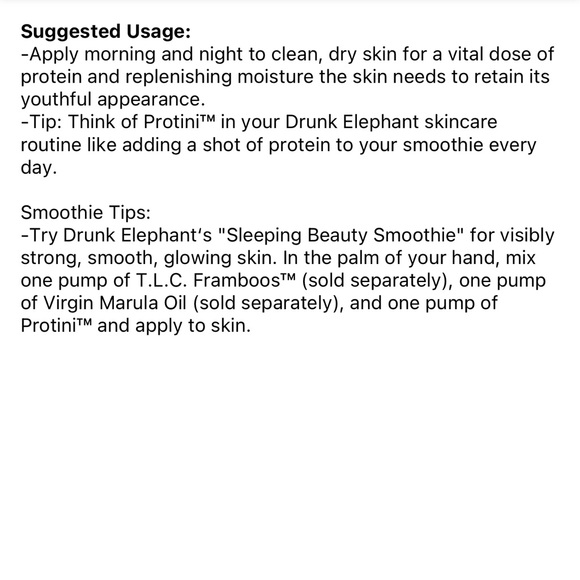 Drunk Elephant Skincare Pick 85 Drunk Elephant Protini Polypeptide